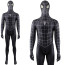 Spider-Man 2 Spider-Man Black Webbed Suit Costume - Bodysuit Spider-Man Black Webbed Suit Cosplay