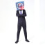 Skibidi Toilet Cameraman Costume - Bodysuit Mask Cameraman Cosplay