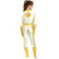 Super Mario Bros Princess Daisy Costume - Yellow Jumpsuit Princess Daisy Cosplay