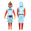 Kids Fortnite Fishstick Costume - Bodysuit Mask Fishstick Cosplay