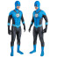 The Flash Blue Lantern Flash Costume - Bodysuit Mask Set Future Flash Cosplay