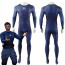 Deadpool 3 Human Torch Chris Evans Costume - Dark Blue Bodysuit Human Torch Cosplay