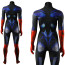 X-Men Phoenix Resurrection Jean Grey Last Phoenix Costume - Blue Red Comic Style Bodysuit Phoenix Cosplay