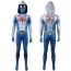 Spider-Man 2 Spider-Man Scarlet Spider III Blue White Suit Costume - Bodysuit Spider-Man Scarlet Spider III Blue White Cosplay