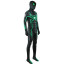 Spider-Man Stealth Suit Costume - Big Time Neon Green Black Bodysuit Stealth Suit Cosplay