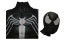 Spider-Man 3 Venom Costume - Black Bodysuit Mask Set Venom Cosplay