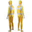 Mighty Morphin Power Rangers Yellow Ranger Aisha Campbell Costume - Bodysuit Yellow Ranger Aisha Campbell Cosplay