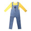 Despicable Me Minions Costume - Yellow Bodysuit Mask Set Minions Cosplay