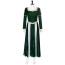 Shrek Princess Fiona Costume - Renaissance Gown Green Dress Princess Fiona Cosplay