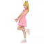 Super Mario Bros Princess Peach Costume - Pink Mini Dress Short Skirt Princess Peach Cosplay