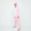 Kids Pink White Rabbit Costume - Onesie Jumpsuit Pink White Rabbit Cosplay