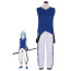 That Time I Got Reincarnated as a Slime Rimiru Tempest Costume - Blue Shirt Pants Set Rimiru Tempest Cosplay