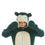 Kids Green Snorlax Costume - Onesie Jumpsuit Green Snorlax Cosplay