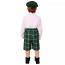 Kids Saint Patrick Costume - Plaid Pants Shirt Set Saint Patrick Cosplay
