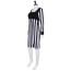 The Mask Tina Carlyle Costume - Striped Dress Tina Carlyle Cosplay
