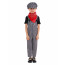 Kids Train Conductor Costume - Suspenders Hat Neck Scarf Set Train Conductor Cosplay