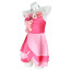 Winx Club Reboot Flora Costume - Pink Dress Flora Cosplay