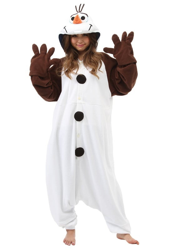 Disney Snowman Olaf Cosplay Costume For Adults Halloween Costume