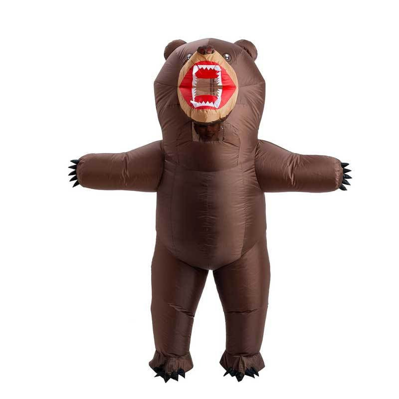 Brown Bear Inflatable Costume