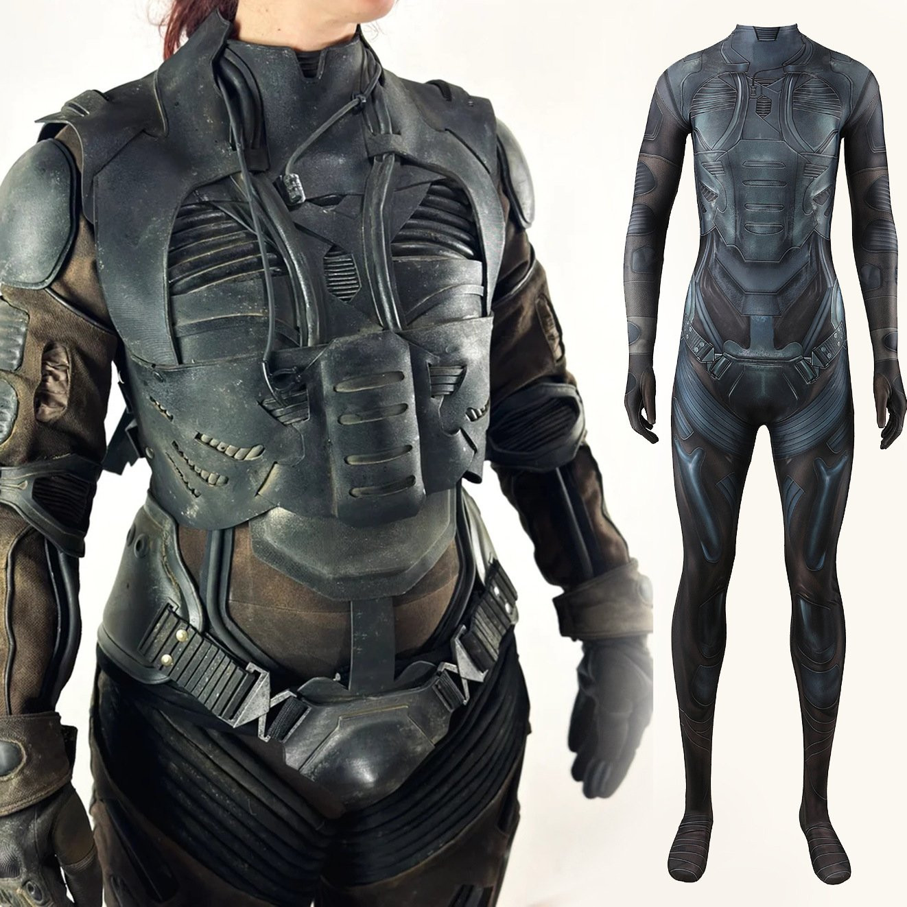Dune 2 Chani Zendaya Costume - Bodysuit Chani Zendaya Cosplay