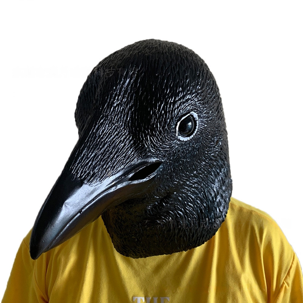 The Crow Black Bird Mask - The Crow Cosplay Costume Mask Prop