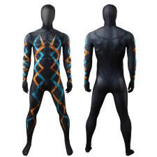 Dimension Twisting Superhero Halloween Costume -  Black Bodysuit Superhero Cosplay