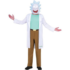 Kids Rick and Morty Rich Sanchez Costume - Scientist Uniform Rick Cosplay