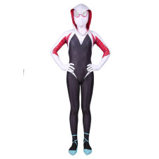 Girls Gwen Stacy Spider-Gwen Costume
