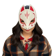 Persona 5 Royal Yusuke Kitagawa Kitsune Mask Prop - Yusuke Kitagawa Fox Cosplay Costume Mask