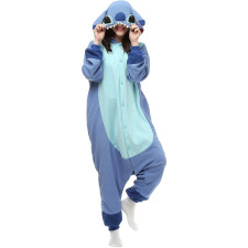 Lilo And Stitch The Series Stitch Costume - Onesie Jumpsuit Stitch Cosplay