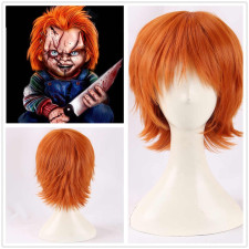Child's Play Chucky Wig- Chucky Doll Costume Wig Prop