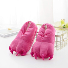 Dark Pink Monster Feet Slippers Prop - Dark Pink Monster Costume Cosplay Prop