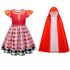 Hocus Pocus 2 Mary Sanderson Kids Lycra Cosplay Costume