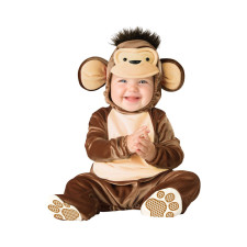 Baby Monkey Costume InCharacter - Onesie Jumpsuit Monkey Cosplay