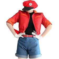 Cells At Work Red Blood Cells Costume - Deluxe Red Blood Cells Cosplay Full Set