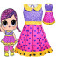 Super B.B. Girls Costume Dress