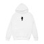 Billie Eilish Costume - Blohsh Logo White Hoodie Billie Eilish Cosplay