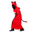 Kids Devil Costume - Glowing Eyes Red Hood Dress Mask Set Devil Cosplay