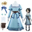 Identity V Doctor Eternal Flower Skin Costume - Blue Dress Set Doctor Eternal Flower Skin Cosplay