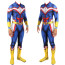 My Hero Academia All Might Toshinori Yagi Costume - Muscle Pattern Bodysuit All Might Cosplay