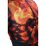 Burning Fire Pattern Halloween Costume - Flames Bodysuit Fire Cosplay