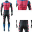 X-Men 97 Gambit Remy LeBeau Costume - Blue Red Bodysuit Gambit Remy LeBeau Cosplay