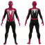 Spider-Man 2 Spider-Man Advance Suit 2.0 Style 1 Costume - Red Black Bodysuit Mask Spider Man Cosplay