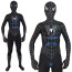 Spider-Man Webbed Black Suit Costume - Black Bodysuit with Blue Highlights Spider Man Cosplay