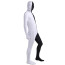 Two Tone Black And White Costume - Bodysuit Black And White Cosplay