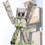 Kids Minecraft Iron Golem Costume - Mask Suit Iron Golem Cosplay