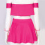 Villainous Miss Heed Costume - Pink Top Skirt Miss Heed Cosplay