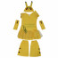 Girls Pikachu Dress Costume - Yellow Dress Set Pikachu Cosplay