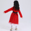 Girls Santa Costume - Red Dress Santa Cosplay