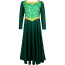 Shrek Princess Fiona Costume - Green Dress Princess Fiona Cosplay